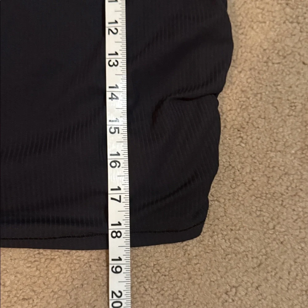 Lululemon All It Takes Ribbed Nulu T-Shirt Black - Picture 3 of 5